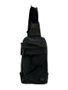 【中古】PORTER◆ショルダーバッグ/キャンバス/BLK/ワンショルダ-【バッグ】(4)