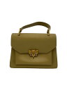 【中古】CHARLES&KEITH◆ショルダーバッグ/レザー/KHK/5027062521L2//【バッグ】