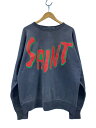 【中古】SAINT MICHAEL◆スウェット/XL/コットン/GRY/SM-A23-0000-018【メンズウェア】