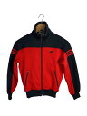 【中古】adidas◆ジャージ/140cm/ポリエステル/RED/ATS-44JF/デサント期/オールド///【キッズ】