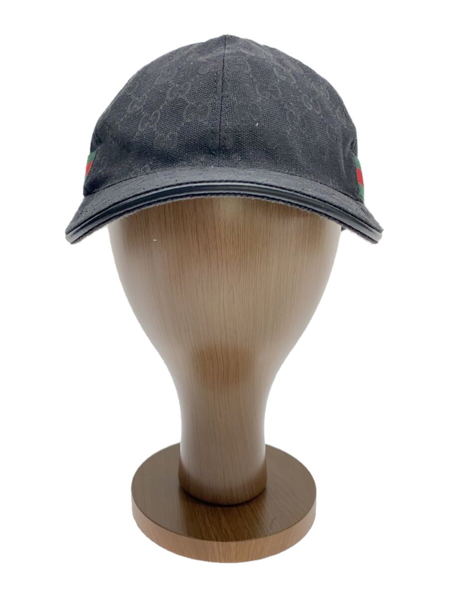 【中古】GUCCI◆キャップ/XL/コットン