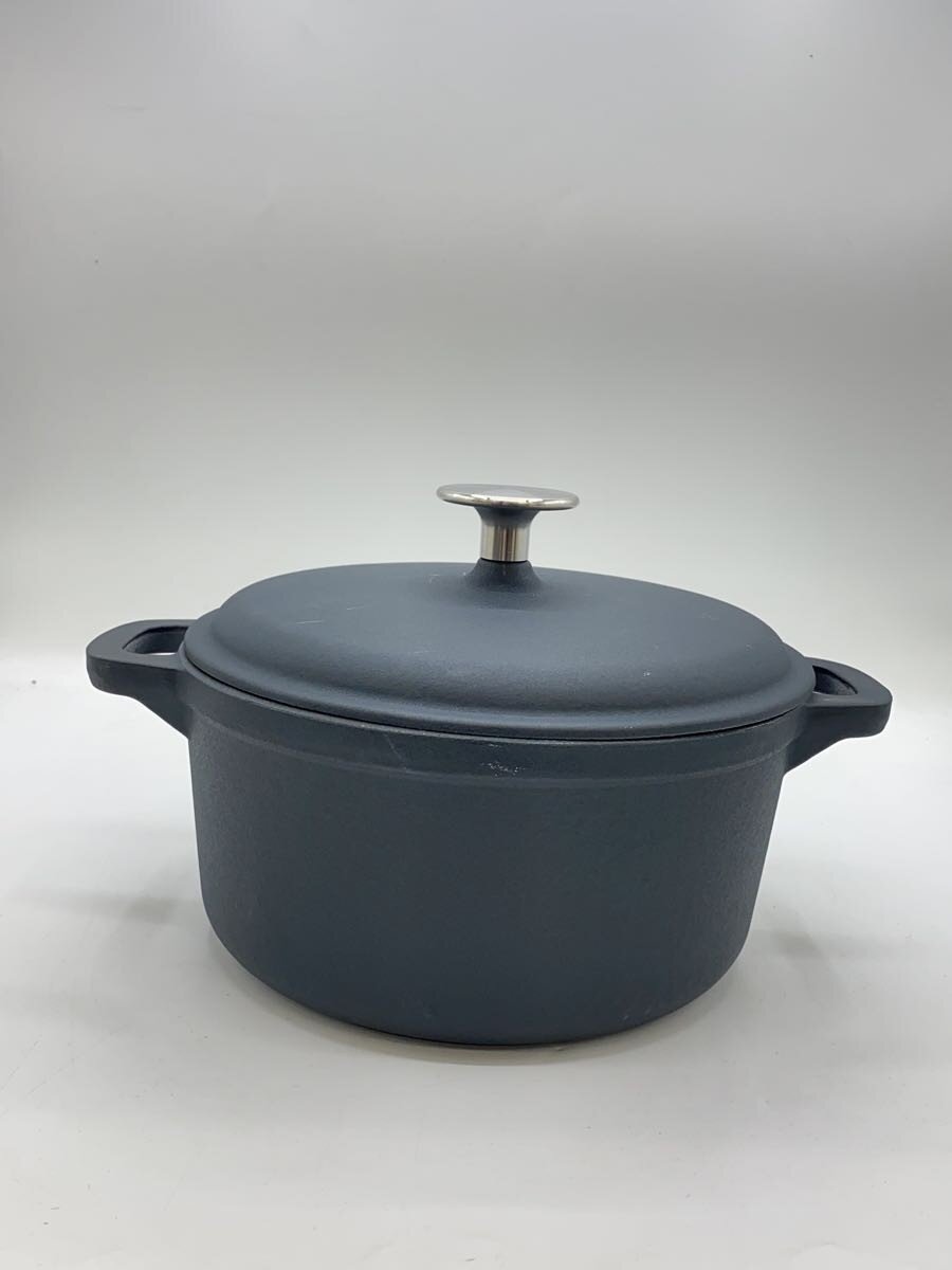 【中古】IRIS OHYAMA◆鍋/BLK【キッチン用品】