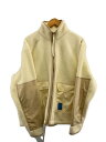 【中古】NIKE◆ハイパイルフリースジャケット/フリースジャケット/XL/ポリエステル/クリーム/DO3435-715【メンズウェア】