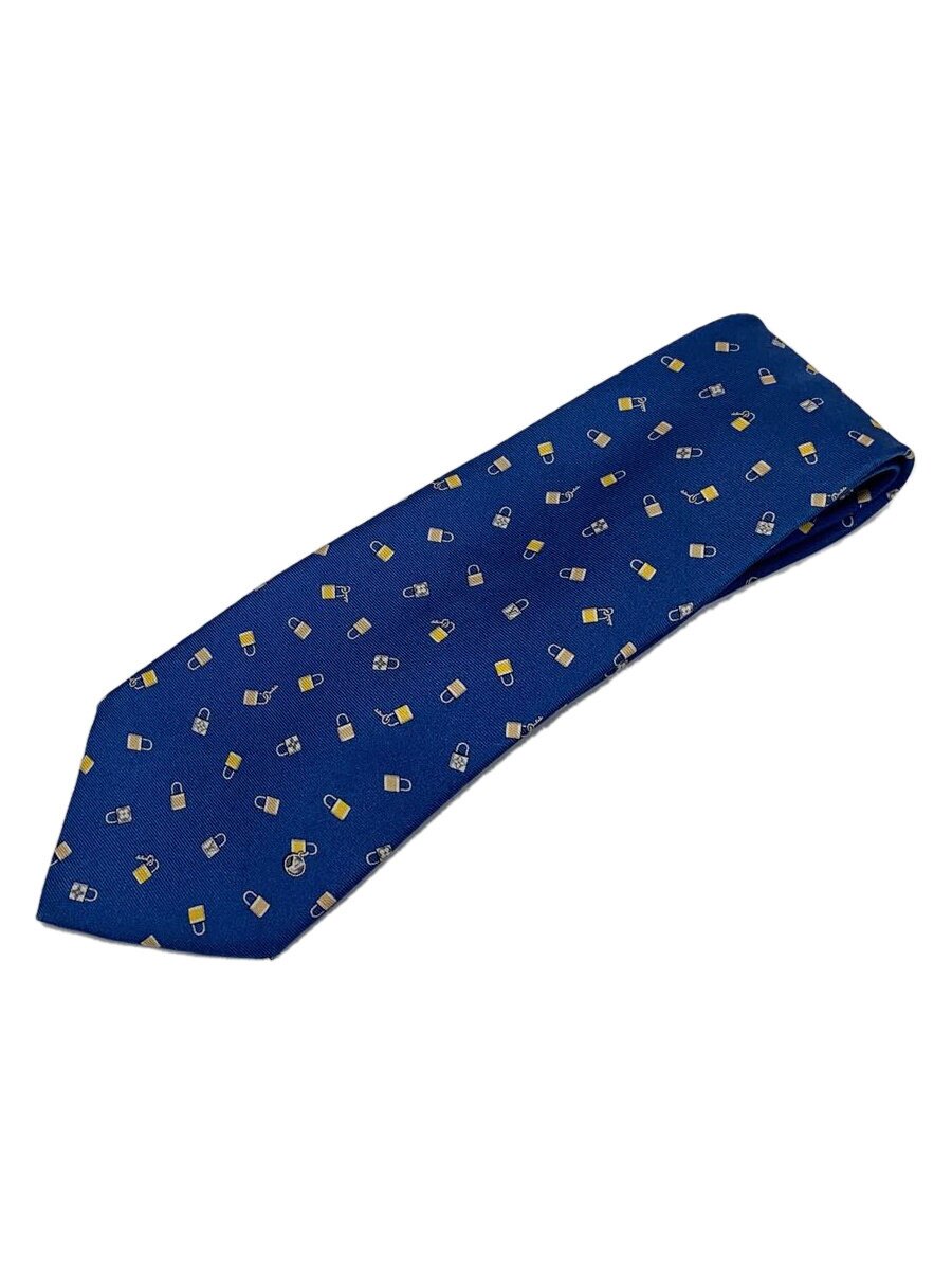 Other - 【中古】LOUIS VUITTON◆ネクタイ/シルク/BLU/メンズ【服飾雑貨他】