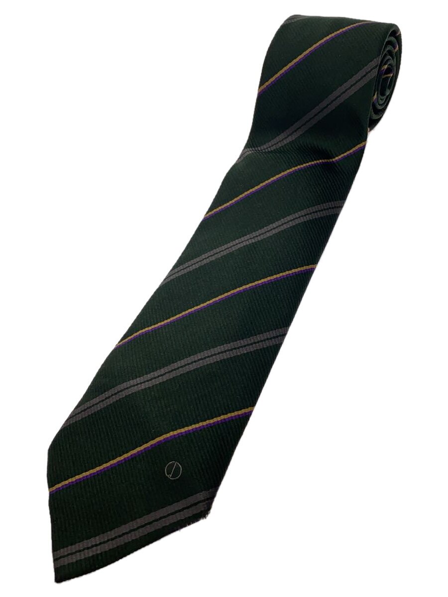 【中古】dunhill◆ネクタイ/シルク/GRN