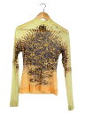【中古】GIVENCHY◆トップス/S/ナイロン/イエロー/総柄【レディースウェア】