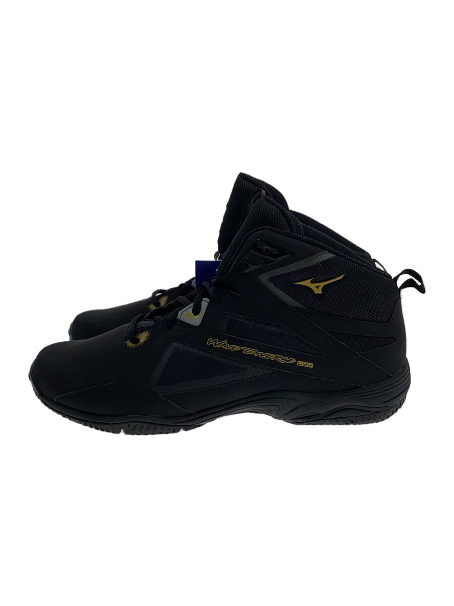 【中古】MIZUNO◆スニーカー/BLK/27.5//【スポーツ】
