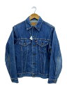 【中古】Levi’s◆70505/Gジャン/アクリル/BLU/ブルー/