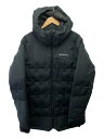【中古】Columbia◆WILD CARD II DOWN JKT_ワイルド カード 2 ダウン ジャケット/L/ポリエステル/BLK【メンズウェア】
