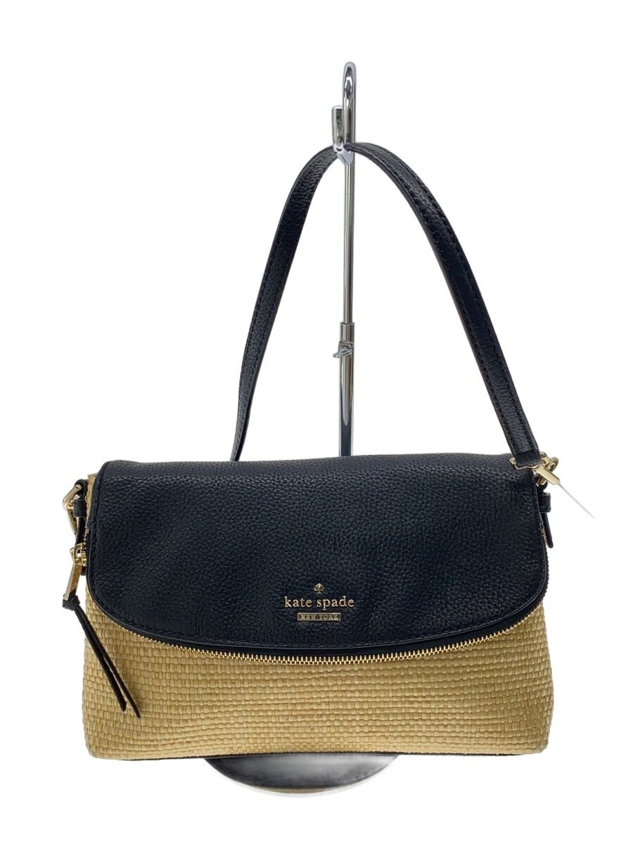 KATE SPADE - 【中古】kate spade new york◆ショルダーバッグ/--/BLK/無地【バッグ】