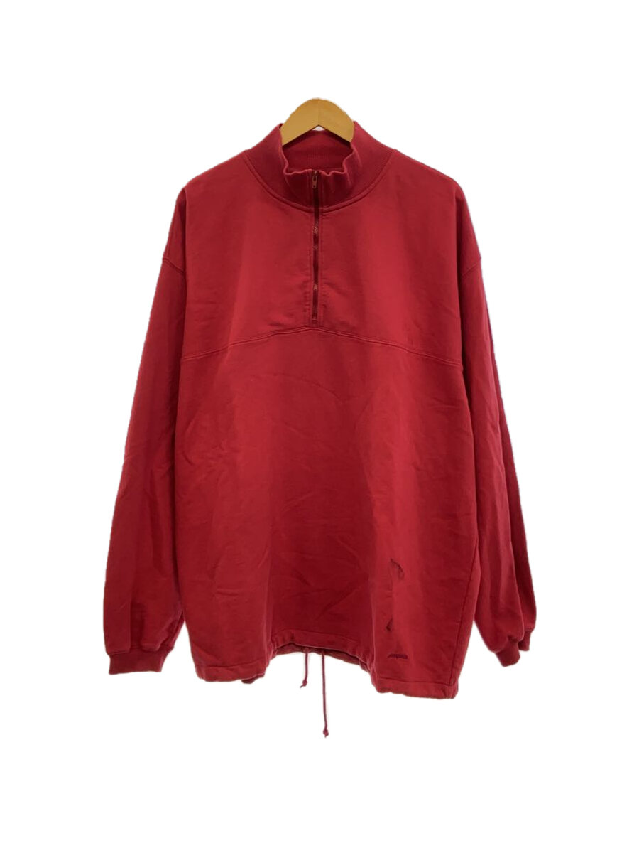 【中古】patagonia◆Vintage/90s/ハーフジップ/スウェット/SIZE:XL/レッド/50205【メンズウェア】
