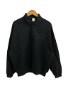 【中古】FOG ESSENTIALS◆汚れ有/スウェット/M/ポリエステル/BLK/無地【メンズウェア】