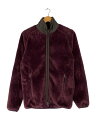 【中古】Needles Sportswear◆Piping Jacket/フリースジャケット/S/ポリエステル/ボルドー/FK261【メンズウェア】