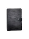 【中古】LOUIS VUITTON◆アジェンダPM_エピ_BLK/レザー/BLK/メンズ【服飾雑貨他】