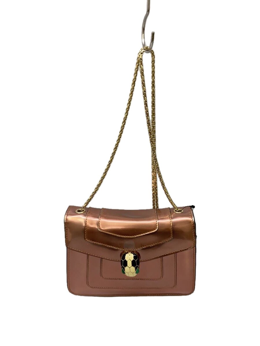 【中古】BVLGARI◆セルペンティフォーエバー/ショルダーバッグ/--/PNK【バッグ】