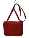 【中古】TORY BURCH◆ショルダーバッグ/レザー/RED【バッグ】(4)