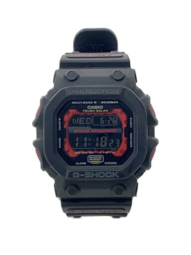 【中古】CASIO◆ソーラー腕時計・G-SHOCK/デジタル/ラバー/BLK/BLK【服飾雑貨他】 【中古】CASIO◆ソーラー腕時計・G-SHOCK/デジタル/ラバー/BLK/BLK【服飾雑貨他】