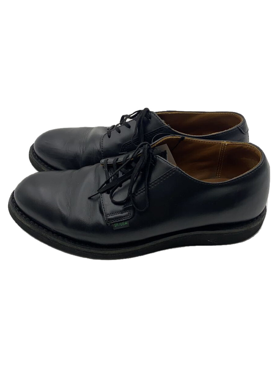 【中古】RED WING◆ドレスシューズ/26cm/BLK/101/ポストマンオックスフォード【シューズ】