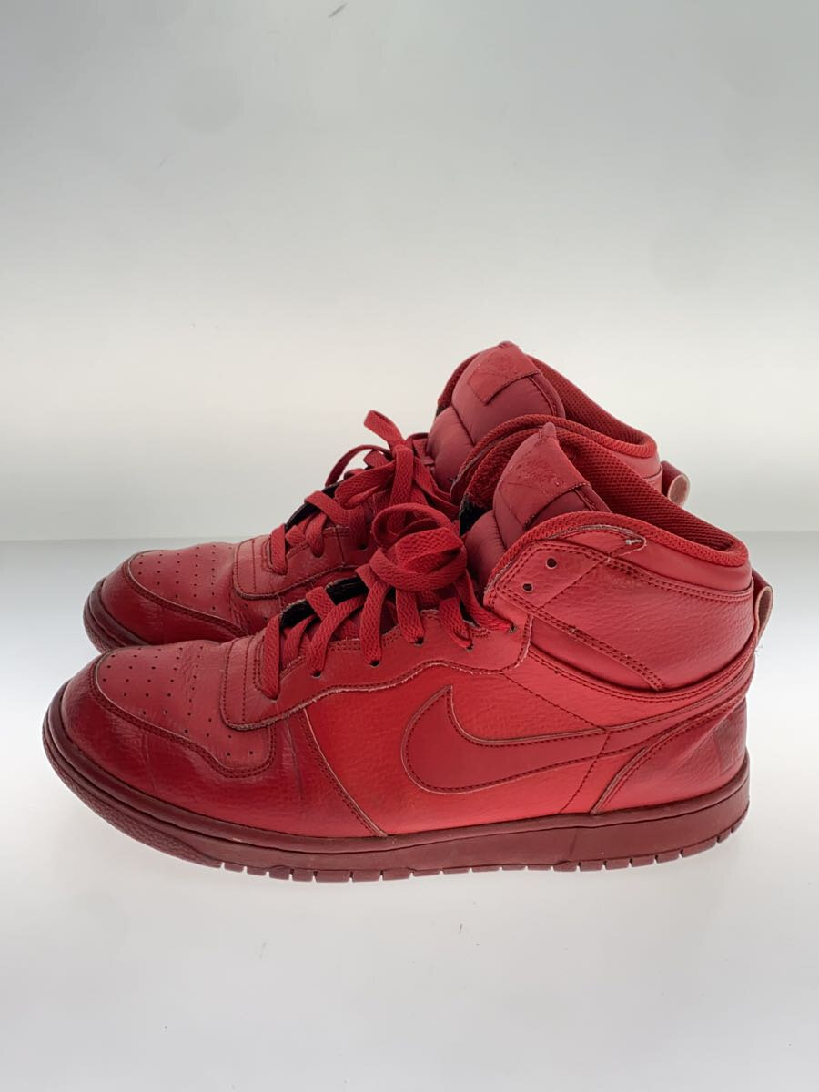 【中古】NIKE◆ハイカットスニーカー_336608-880/27cm/RED【シューズ】