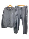 【中古】NEW BALANCE◆スウェットセットアップ/XL/コットン/グレー/無地/ニューバランス【メンズウェア】