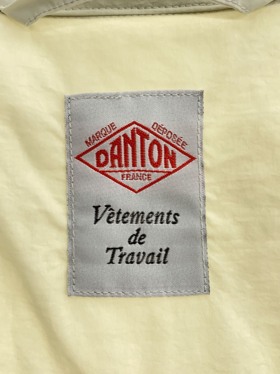 【中古】DANTON◆ナイロンタフタ/シャツブルゾン/44/ナイロン/WHT/DT-B0039 STN//【メンズウェア】