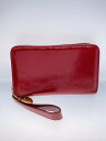 【中古】YVES SAINT LAURENT◆クラッチバッグ/エナメル/レッド/無地/284955【バッグ】