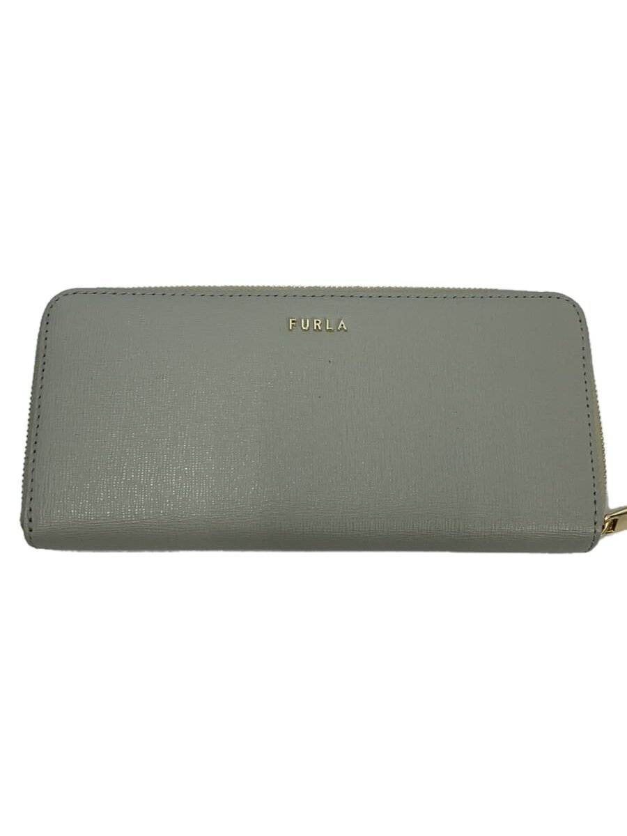 【中古】FURLA◆長財布/--/GRY/レディ�