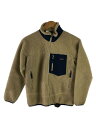 【中古】patagonia◆レトロエックス/キッズ/ジャケット/L/ポリエステル/IVO/65642F9【キッズ】