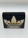 【中古】GUCCI◆2つ折り財布/レザー/ブラック/レディース/702249/グッチ【服飾雑貨他】