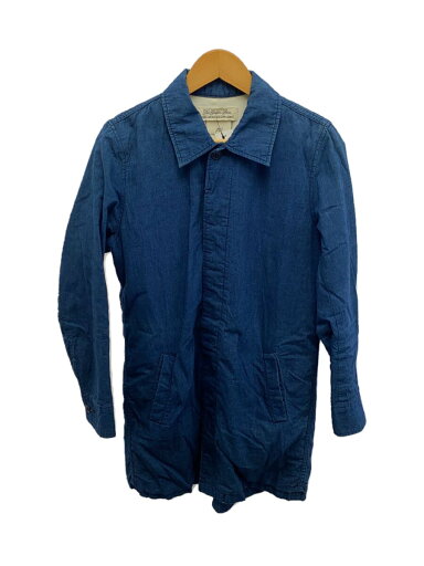 【中古】REMI RELIEF◆コート/S/コットン/IDG【メンズウェア】 【中古】REMI RELIEF◆コート/S/コットン/IDG【メンズウェア】