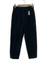 【中古】COMME des GARCONS HOMME◆3タックスラックス/ストレートパンツ/S/コットン/NVY/hp-07016s【メンズウェア】