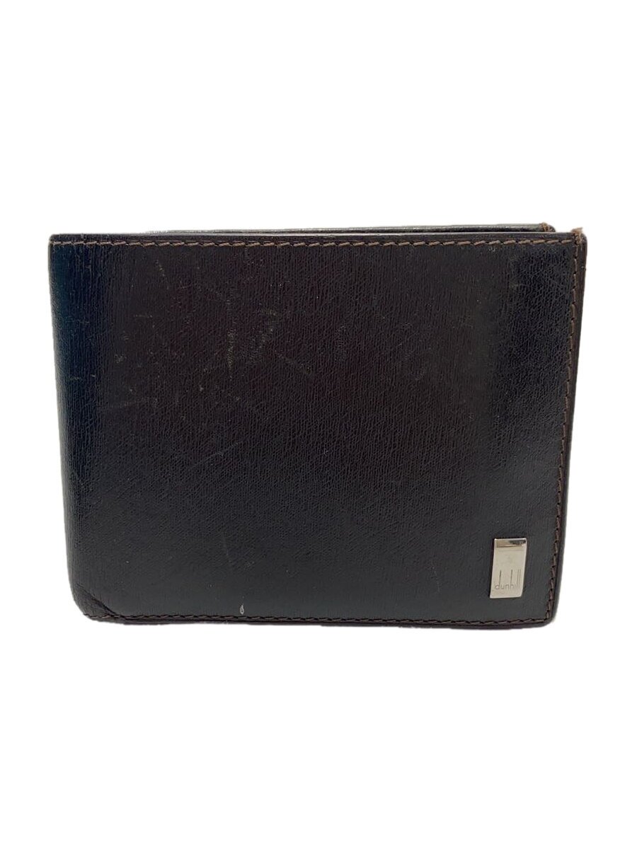 【中古】dunhill◆2つ折り財布/--/BLK/�
