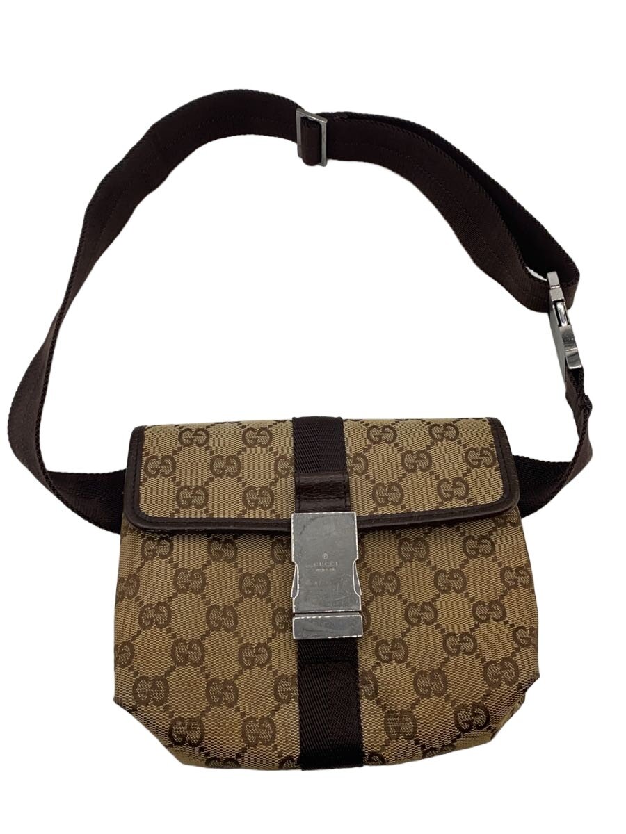【ブランド】GUCCI 【ブランドカナ】グッチ 【型番】131236 【程度】B 【サイズ】 【メインカラー】ブラウン 【素材・生地】キャンバス 【キーワード】　　 2026/01/15 セカンドストリート赤穂店【3430】【中古】GUCCI◆ウエストバッグ_GGキャンバス/キャンバス/BRW ブランド GUCCI 型番 131236 カラー ブラウン 柄 総柄 素材・生地 キャンバス>色・素材について サイズ >サイズ表示について 実寸（cm） 【ウエストバッグ】 マチ：4 / 高さ：16 / 幅：18 / 持ち手：/ 【その他】 その他サイズ：/ 商品は　セカンドストリート赤穂店の店頭にて販売しております。商品に関するお問合わせは、お電話(TEL:0791-46-3600)にて、問合わせ番号：2334302635829をお伝えください。 配送方法やお支払い方法に関するお問い合わせは、サポートセンターまでご連絡をお願いします。 ※お電話の対応は営業時間内のみとなります。お問い合わせフォームでお問い合わせの際はご注文番号をご記入下さい この商品に関する出品店舗からのコメント 裏側に3×5センチ程のシミ有り。商品について気になる点がございましたら販売店舗までお問い合わせくださいませ。