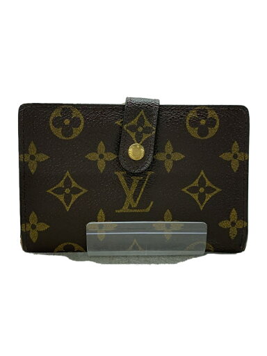 【中古】LOUIS VUITTON◆ポルト・モネ・ビエ・ヴィエノワ_モノグラム・キャンバス_BRW/PVC/BRW/メンズ/M61663【服飾雑貨他】 【中古】LOUIS VUITTON◆ポルト・モネ・ビエ・ヴィエノワ_モノグラム・キャンバス_BRW/PVC/BRW/メンズ/M61663【服飾雑貨他】