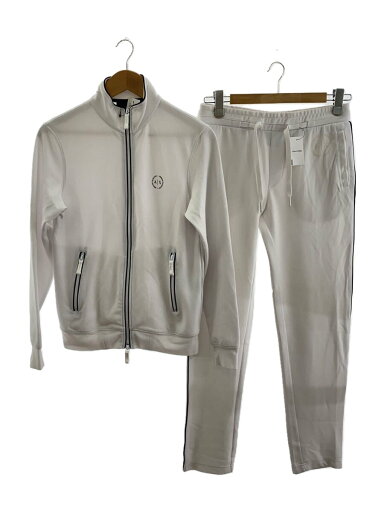 【中古】ARMANI EXCHANGE◆セットアップ/XS/コットン/WHT/プリント/8NZM73 ZJN1Z【メンズウェア】 【中古】ARMANI EXCHANGE◆セットアップ/XS/コットン/WHT/プリント/8NZM73 ZJN1Z【メンズウェア】