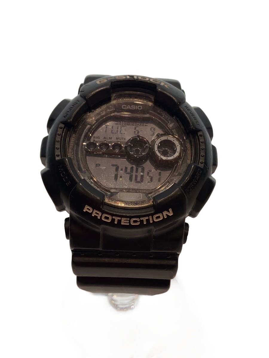 【中古】CASIO◆クォーツ腕時計・G-SHOCK/デジタル/BLK/? NULL ?【服飾雑貨他】