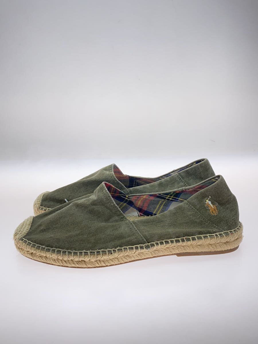 【中古】POLO RALPH LAUREN◆エスパドリーユ/US9/KHK//【シューズ】