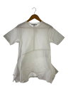 【中古】UN3D.◆半袖カットソー/36/コットン/WHT/522312705301-01【レディースウェア】