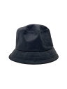 【中古】CPH(C-PLUS HEAD WEARS)◆バケットハット/M/コットン/BLK/無地/メンズ/30-53【服飾雑貨他】