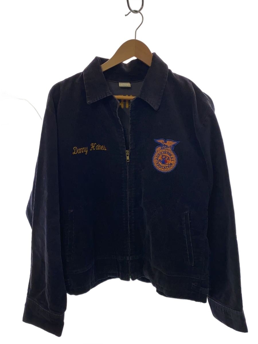 70`s NATIONAL FFA コーデュロイ ファーマーズジャケット ジップアップ ネイビー ワッペン 短丈 Size 44 楽天市場】national ffa ジャケット（メンズファッション）の通販