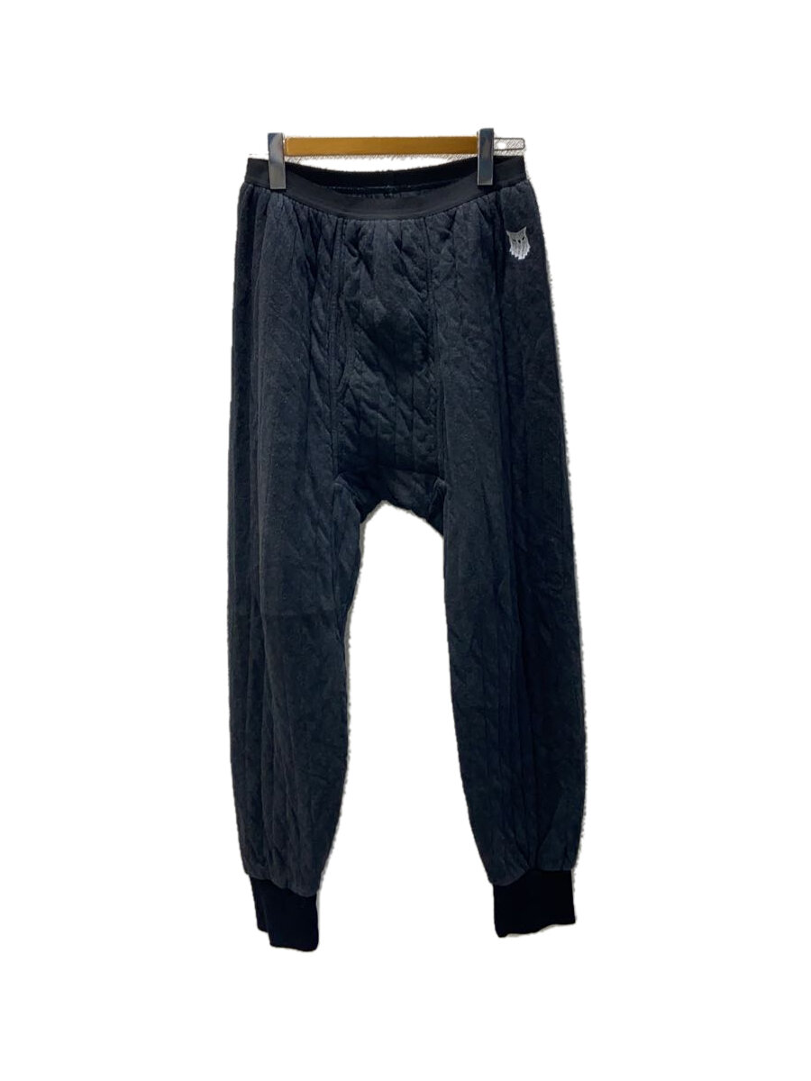 【中古】Maison Margiela◆ジョガーパンツ/ボトム/XL/コットン/BLK/無地【メンズウェア】