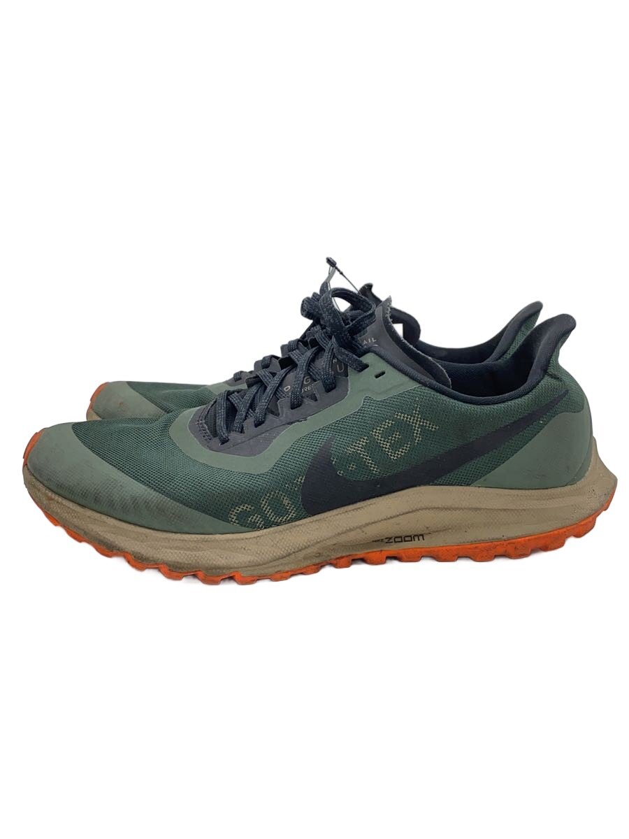 【中古】NIKE◆ZOOM PEGASUS 36 TRAIL GTX_ズーム ペガサス 36 トレイル GTX/28cm/GRN【シューズ】