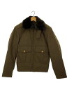 【中古】ナイロンジャケット/KHK/32R/ライナー付き【服飾雑貨他】