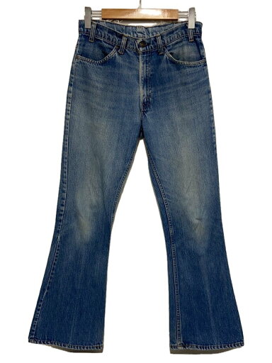【中古】Levi’s◆80s/オレンジタブ/Levis ZIP/ウエスト裂け有/ブーツカットパンツ/デニム/IDG/アニマル/【メンズウェア】 【中古】Levi’s◆80s/オレンジタブ/Levis ZIP/ウエスト裂け有/ブーツカットパンツ/デニム/IDG/アニマル/【メンズウェア】