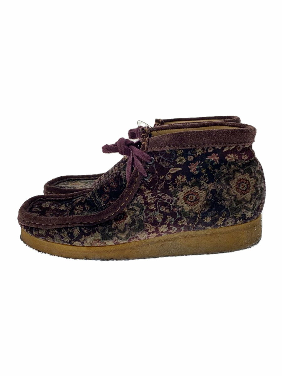 【中古】Clarks◆ブーツ/26.5cm/BRD【シューズ】