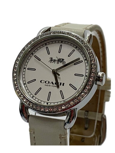 【中古】COACH◆クォーツ腕時計/アナログ/レザー【服飾雑貨他】 【中古】COACH◆クォーツ腕時計/アナログ/レザー【服飾雑貨他】