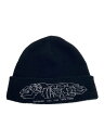 【中古】Supreme◆19AW/Delta logo beanie/ニットキャップ/--/アクリル/BLK/メンズ【服飾雑貨他】