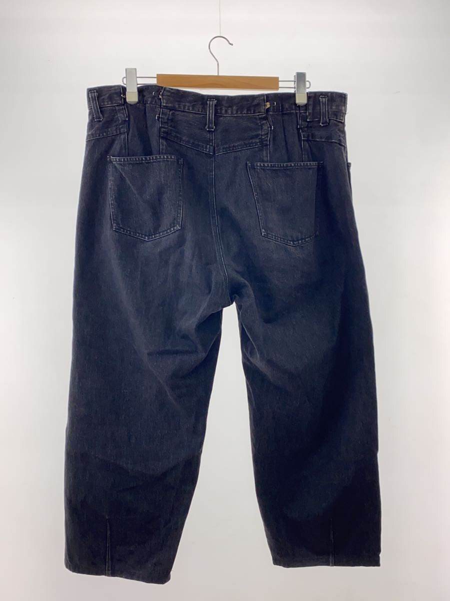 【中古】stein◆EX WIDE HOOKED DENIM JEANS/ボトム/--/デニム/BLK//【メンズウェア】