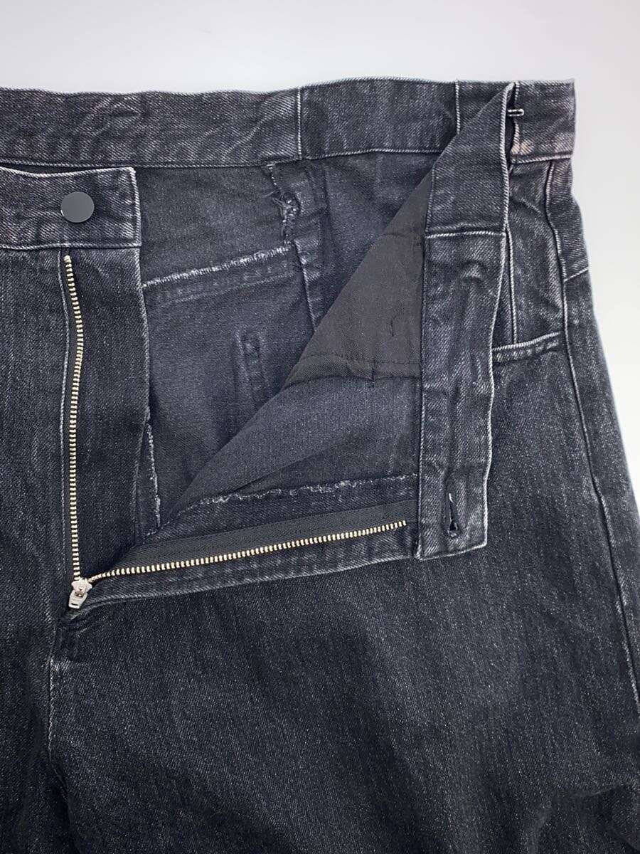 【中古】stein◆EX WIDE HOOKED DENIM JEANS/ボトム/--/デニム/BLK//【メンズウェア】