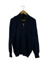 【中古】ORVIS◆ORVIS オービス/、ハーフジップニット・セーター(薄手)/L/ウール/NVY【メンズウェア】(4)